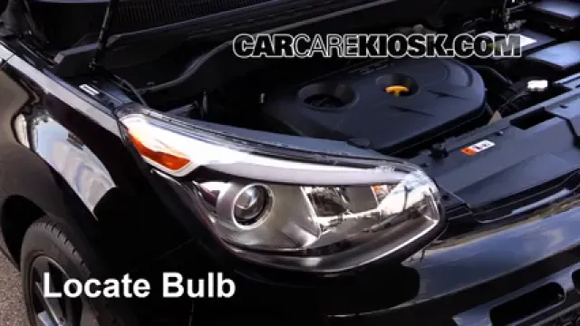 2014 Kia Soul ! 2.0L 4 Cyl. Lights Headlight (replace bulb)